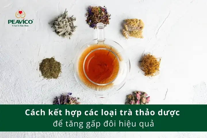 Cách Kết Hợp Các Loại Trà Hoa