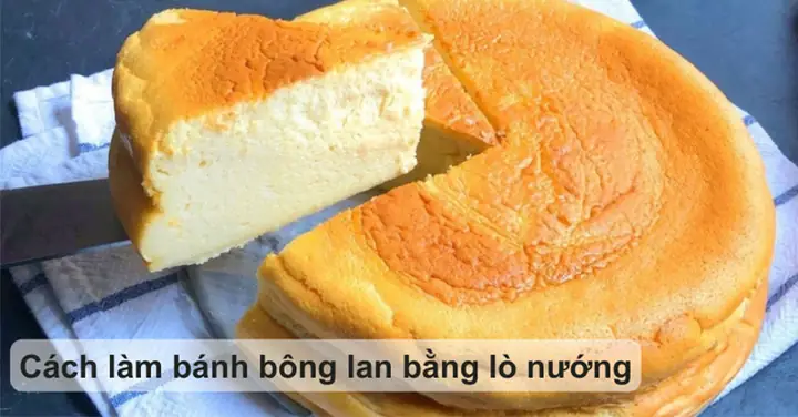 Cách Làm Bánh Bông Lan Nướng Mềm Xốp Chuẩn Tiệm Tại Nhà