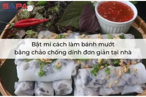 Hướng Dẫn Làm Bánh Mướt Bằng Chảo Chống Dính Tại Nhà