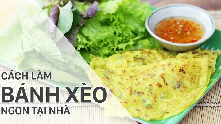 Cách Làm Bánh Xèo Tôm Thịt