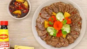 Cách Làm Bắp Bò Ngâm Xì Dầu Chuẩn Vị, Mềm Thơm Đãi Khách