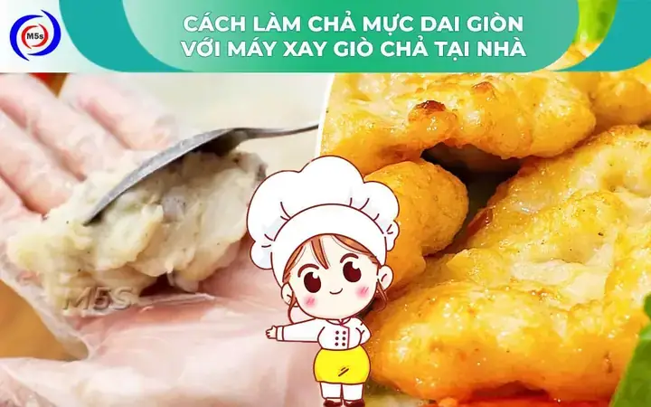 Cách Làm Chả Mực Thịt Lợn