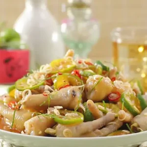 Cách Làm Chân Gà Rút Xương Ngâm Xoài