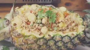 Cách Làm Cơm Chiên Trái Thơm Yến Mạch Cho Người Ăn Kiêng