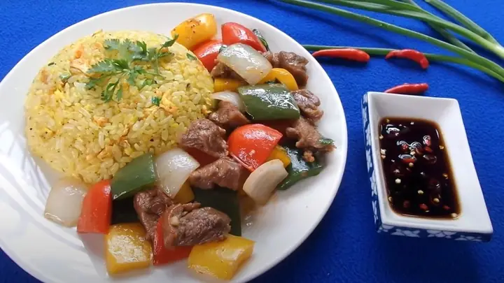 Cách Làm Cơm Xào Bò Ngon