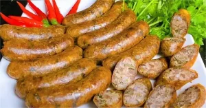 Hướng Dẫn Chi Tiết Cách Làm Dồi Sả Ớt Chiên Giòn Thơm Ngon Tại Nhà