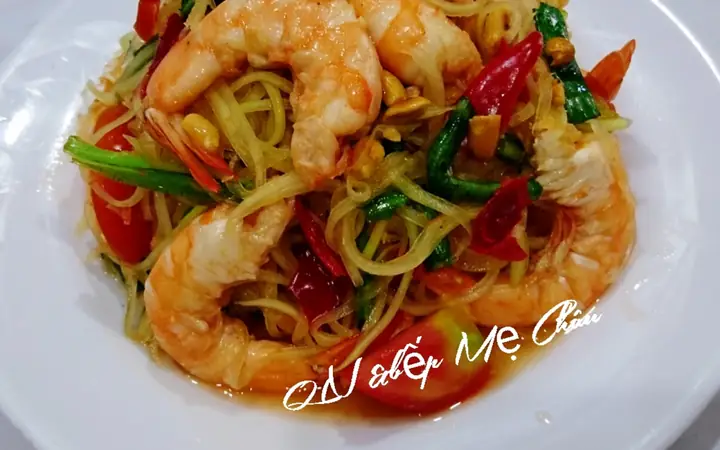 Cách Làm Gỏi Đu Đủ Đâm Chuẩn Vị: Tươi Ngon, Giòn Sần Sật