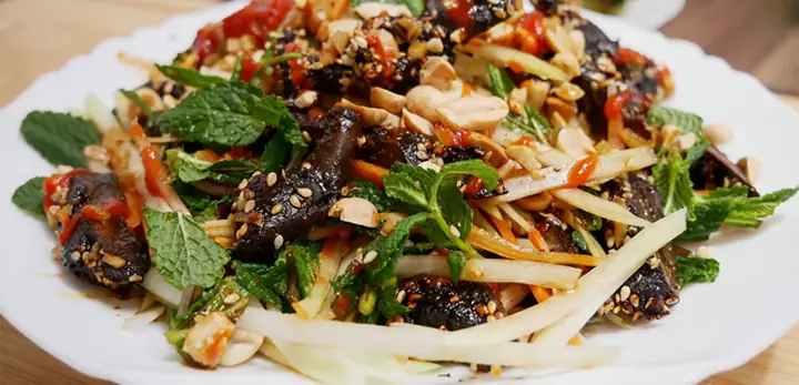 Cach Lam Goi Du Du Kho Bo