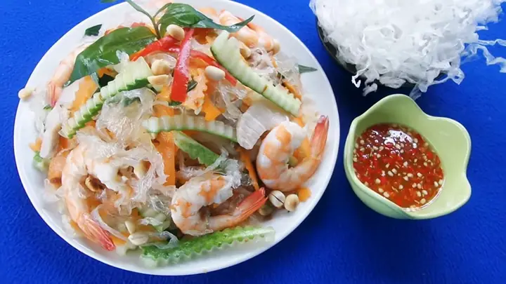 Cách Làm Gỏi Rau Câu Sợi