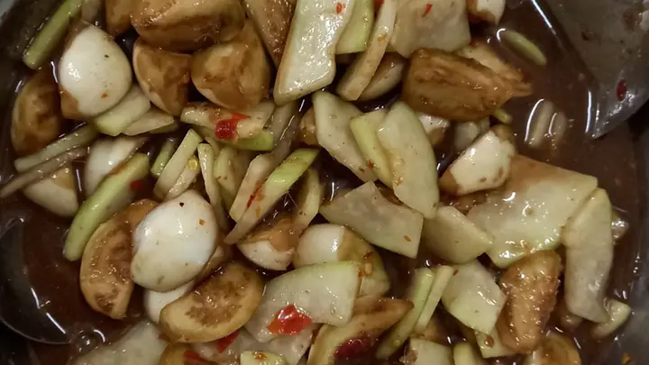 Cách Làm Mắm Nêm Trộn Dưa Cà