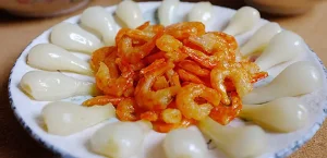 Cách Làm Món Củ Kiệu Muối Chua Tôm Khô Trứng Bắc Thảo Chuẩn Vị
