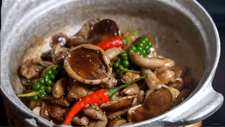 Cách Làm Nấm Tràm Kho Tiêu