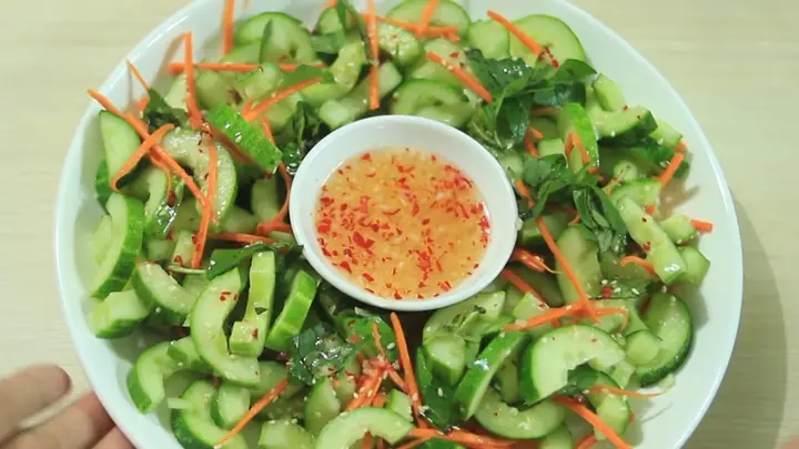 Cách Làm Nộm Cà Rốt Dưa Chuột