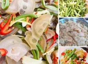 Cách Làm Nộm Gân Bò Rau Tiến Vua Chuẩn Vị