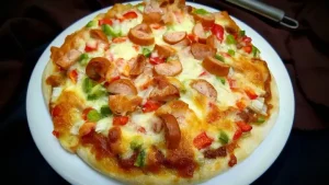 Cách Làm Pizza Xúc Xích Bằng Lò Nướng Tại Nhà Thơm Ngon, Giòn Đế Chuẩn Nhà Hàng