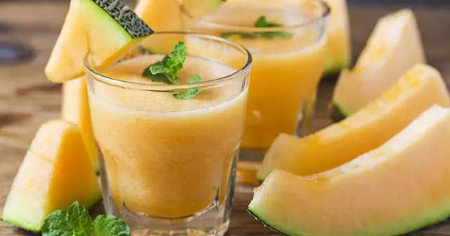 Cách Làm Sinh Tố Dưa Lưới Cho Bé