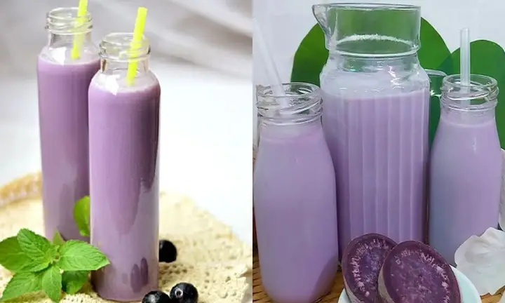 Cách Làm Sữa Khoai Lang Hạt Sen Cho Bé