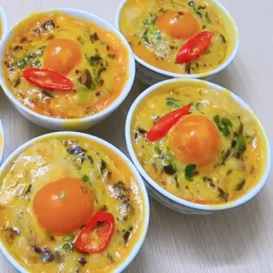 Cách Làm Thịt Chưng Hột Vịt Muối