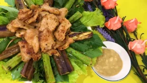 Cách Làm Vú Sữa Heo Nướng Chao