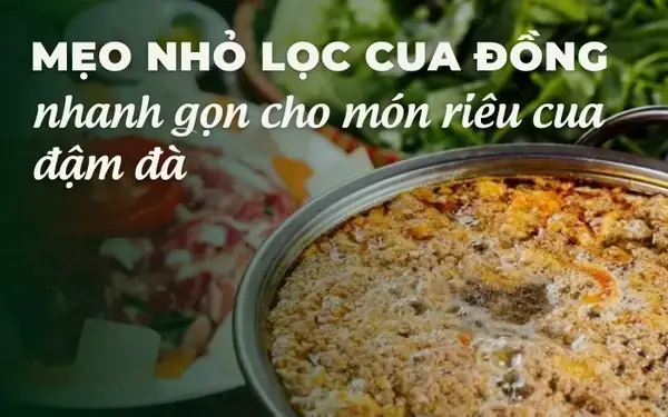 Cách Lấy Thịt Cua Đồng Đầy Đủ, Không Hao Hụt