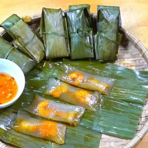 Cách Luộc Bánh Bột Lọc Lá Chuối