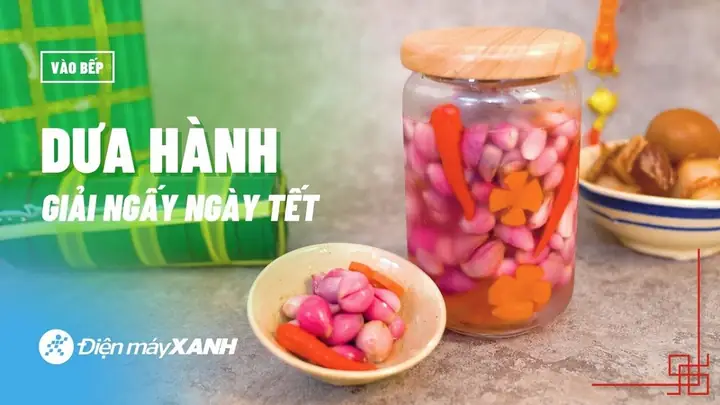 Cách Muối Dưa Hành Giòn Ngon, Không Hăng