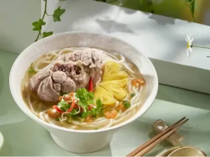 Cách Nấu Bún Bò Giò Heo Quảng Ngãi