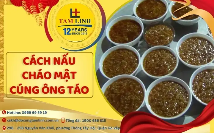 Hướng Dẫn Nấu Cháo Mật Cúng Ông Táo Chuẩn Vị, Dẻo Thơm