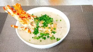 Cách Nấu Cháo Với Đầu Tôm Hùm