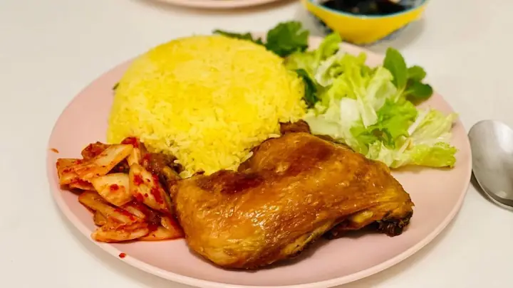 Cách Nấu Cơm Gà Chiên