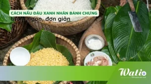 Cách Nấu Đậu Xanh Làm Nhân Bánh Chưng Chuẩn Vị: Bí Quyết Từ Chọn Nguyên Liệu Đến Gói Bánh