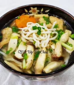 Cách Nấu Mì Udon Chay