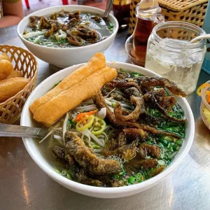 Cách Nấu Miến Lươn Khô