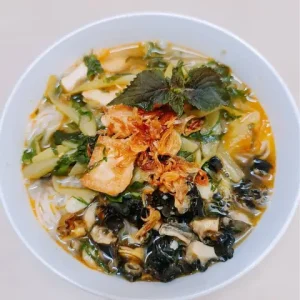Cách Nấu Riêu Ốc Dọc Mùng
