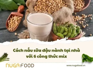 Cách Nấu Sữa Đậu Nành Đậu Xanh