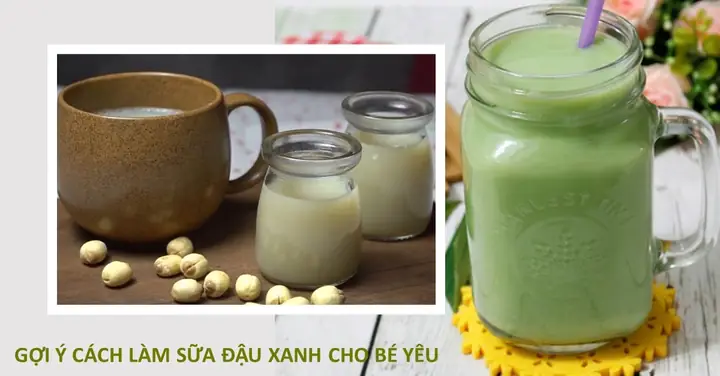 Cách Nấu Sữa Đậu Xanh Cho Be