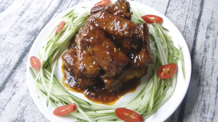 Cách Nấu Sườn Rim Mật Ong