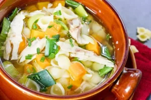 Cách Nấu Súp Gà Cà Rốt