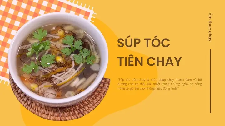 Cách Nấu Súp Tóc Tiên Chay Bổ Dưỡng, Giải Nhiệt Cho Ngày Hè