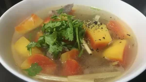 Cách Nấu Thịt Bò Hầm Đu Đủ