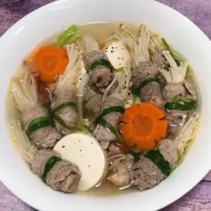 Cách Nấu Thịt Bò Với Nấm Kim Châm