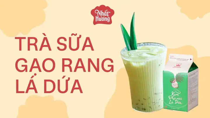 Cách Nấu Trà Sữa Lá Dứa