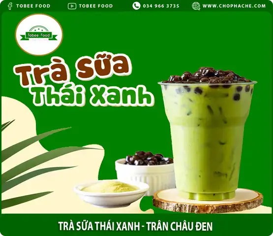 Cách Nấu Trà Thái Xanh Theo Set Chuẩn Vị Tại Nhà