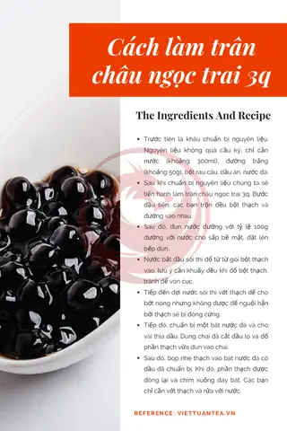 Cách Nấu Trân Châu 3q