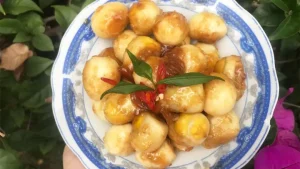 Cách Nấu Trứng Cút Sốt Me