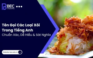 Cách Nấu Xôi Bằng Tiếng Anh