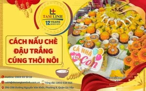 Cách Nấu Chè Đậu Trắng Cúng Thôi Nôi Chuẩn Vị Truyền Thống