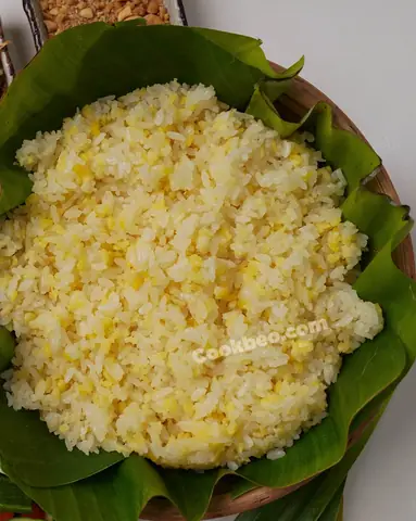 Cách Nấu Xôi Đậu Xanh Nước Cốt Dừa Bằng Chõ