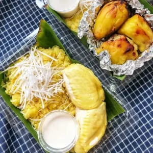 Cách Nấu Xôi Vò Sầu Riêng