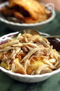 Cách Nấu Xôi Xéo Gà